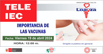  Capacitación online gratis "Importación de la vacunas"  del  MINSA
