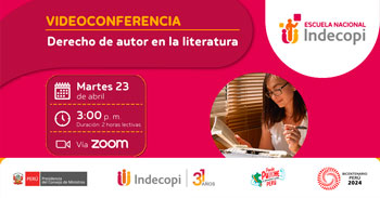  Conferencia online gratis "Derecho de autor en la literatura" 