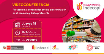 Conferencia online gratis "Protección al consumidor ante la discriminación en el consumo y trato preferente" 