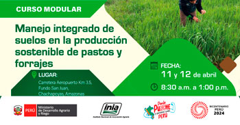 Curso presencial "Manejo integrado de suelos en la producción sostenible de pastos y forrajes"