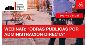 Webinar online gratis  "Obras Públicas por Administración Directa" de la ENC