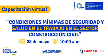  Capacitación online gratis Condiciones mínimas de seguridad y salud en el trabajo en el sector construcción civil