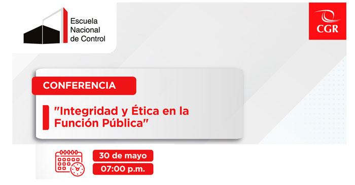  Conferencia online gratis "Integridad y Ética en la Función Pública" de la ENC