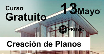  Curso online gratis "Creación de Planos en AutoCAD" de Proyic