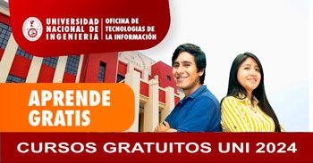 Cursos online gratis del  PIT (Programa de Iniciación Tecnológica) de la Universidad Nacional de Ingeniería - UNI