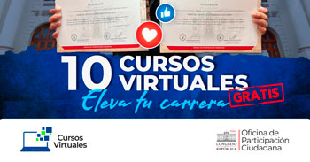 Cursos gratis online del Congreso de la República del Perú