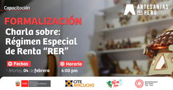 Capacitación presencial "Formalización - Régimen Especial de Renta - RER" del CITE Ayacucho