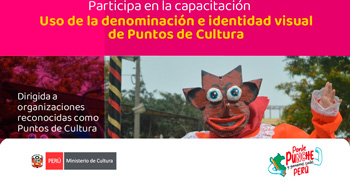 Capacitación online "Fortalecimiento de capacidades para Puntos de Cultura" 