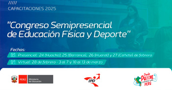 Congreso semipresencial  de "Educación Física y Deporte" de lPD