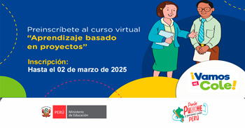 Curso online gratis "Aprendizaje basado en Proyectos" del MINEDU