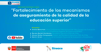 Capacitación virtual Fortalecimiento de los mecanismos de aseguramiento de la calidad de la educación superior