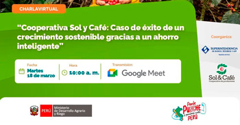 Charla virtual Cooperativa Sol y Café: Caso de éxito de un crecimiento sostenible gracias a un ahorro inteligente
