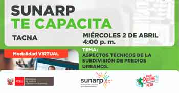 Charla online gratis "Aspectos técnicos de la subdivisión de predios urbanos"  