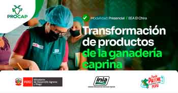 Curso presencial  "Transformación de productos de la Ganadería Caprin" del INIA