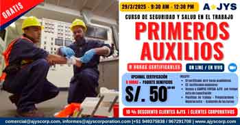 Curso online gratis "Primeros auxilios" de Ajys