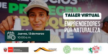 Taller  online "Emprendedores por Naturaleza 2025" del PRODUCE