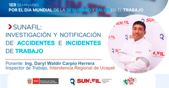 Capacitación presencial "Investigación y notificación de accidentes e incidentes de trabajo" 