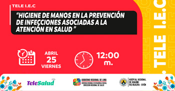 Capacitación virtual gratuita Higiene de manos en la prevención de infecciones asociadas a la atención en salud