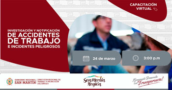 Capacitación online gratis "Investigación y notificación de accidentes de trabajo e incidentes peligrosos"