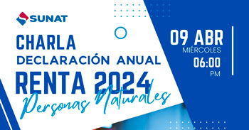 Charla presencial Declaración Anual de Renta 2024 para personas naturales del Colegio de Ingenieros del Perú - CD Cusco