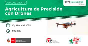  Curso online "Agricultura de Precisión con Drones" CITEagroindustrial UT Ambo