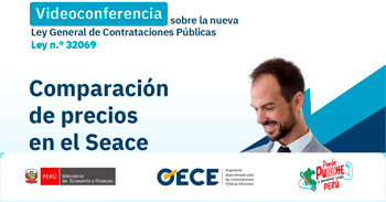 Conferencia online gratis "Comparación de precios en el Seace" del OECE