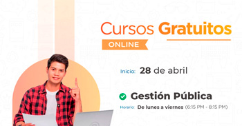  Curso online gratis "Gestión pública" de la Municipalidad de Magdalena del Mar