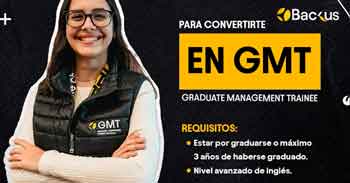 Programa GMT de Backus | Programa de talentos - Convocatoria 2025