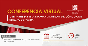  Capacitación online "Cuestiones sobre la Reforma del Libro III del Código Civil"