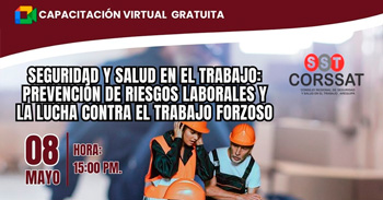  Capacitación online "SST: Prevención de riesgos laborales y la lucha contra el trabajo forzoso"