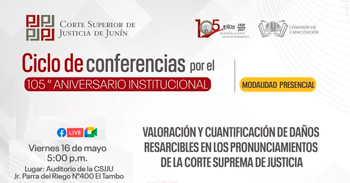  Conferencia Valoración y cuantificación de daños resarcibles en los pronunciamientos de la Corte Suprema de Justicia