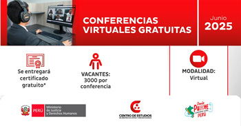 Conferencias gratis online con certificado del Ministerio de Justicia