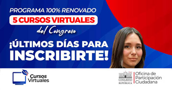  Cursos gratis online del Congreso de la República del Perú