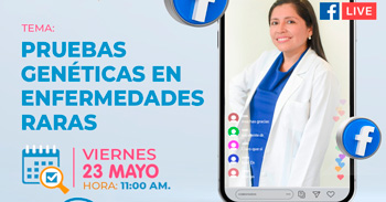 Evento online gratis "Pruebas genéticas en enfermedades raras" del INSNSB