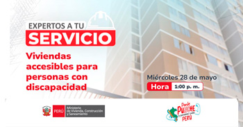  Evento online "Viviendas accesibles para personas con discapacidad" 