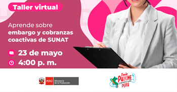 Taller online gratis "Autoconfianza y toma de decisiones" del PRODUCE