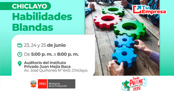 Capacitación presencial gratis "Habilidades blandas" de TuEmpresa