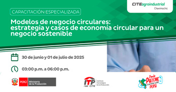  Capacitación online "Inocuidad alimentaria en el sector agroindustrial" CITEagroindustrial Chavimochic