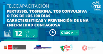  Capacitación online Pertussis, tosferina, tos convulsiva o tos de los 100 días características y prevención