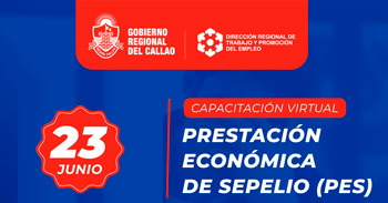  Capacitación online "Prestación Económica de Sepelio (PES)" DRTPE del Callao