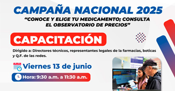 Capacitación online "Importancia del observatorio de precios, Acceso al observatorio de precios"  