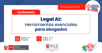  Conferencia virtual "Legal AI: Herramientas esenciales para abogados"