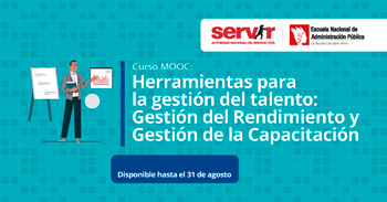  Curso online gratis con certificado "Herramientas para la gestión del talento: GDR y GDC" de SERVIR