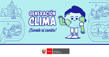  Curso online gratis "Generación Clima" del MINEDU 