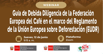 Webinar "Guía de Debida Diligencia de la Federación Europea del Café en el marco del Reglamento del EUDR"