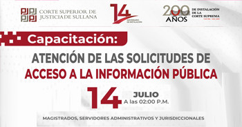  Capacitación online "Atención de las solicitudes de acceso a la información pública"  