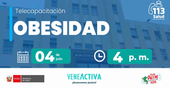  Capacitación online gratis "Obesidad" del MINSA
