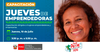 Capacitación online "Jueves de Emprendedoras: Pasos para elaborar tu plan de negocios"