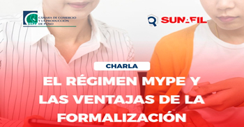  Charla online  El regimen mype y las ventajas de la formalizacion de la Cámara de Comercio y la Producción de Puno