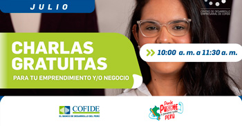  Charlas gratis online Empresariales de COFIDE